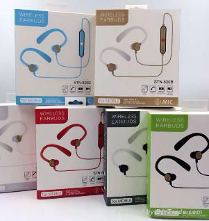 Sport Bluetooth in- ear  headset for promotion  4