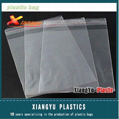 Clear self adhesive bag