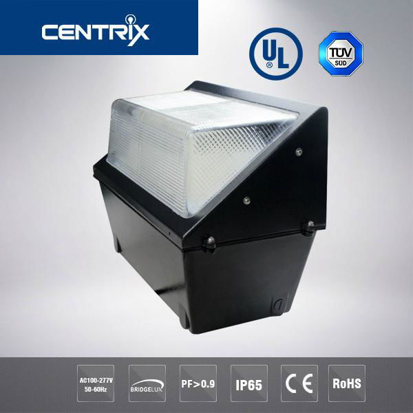  3 Years Warranty High Quality IP54 UL DLC Listed 120W LED Wall Pack Light 2