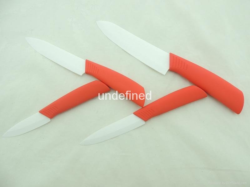 Multi-function Sharp Ceramic Knife 3~6inch Kitchen Knife Set