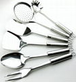 Stainless Steel Kitchen Utensils with