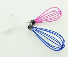 Hot Selling type Handheld Silicone Egg Whisk Manual egg Beater