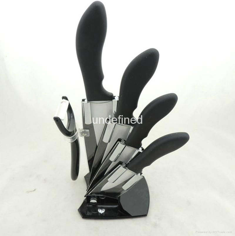 Good Quality White Blade Sharp Kitchen Ceramic Knife Set