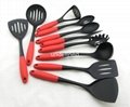206 Hot Sell Nylon Kitchen Gadgets Factory Price Colorful Nylon Cooking Tools 5