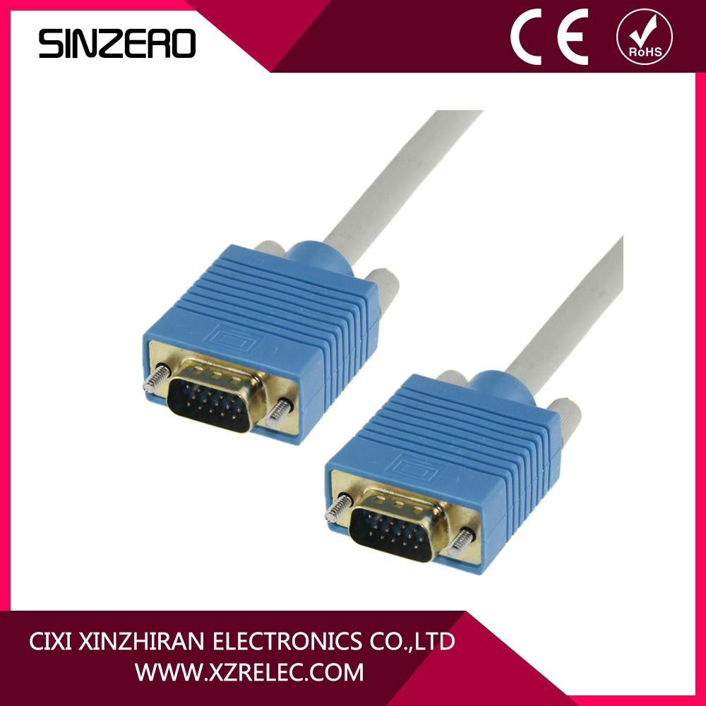 high speed 15 pin cable for Computer vga cable male to male XZRV002