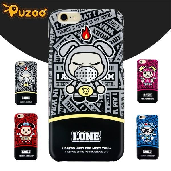 Puzoo New Luxury PC Cover for iPhone 6 s Plus 4.7' 5.5' protective cover 3
