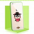 PUZOO Hot Sale Cute TPU+PC Transparent for iphone 6/6s Plus phone cover  4