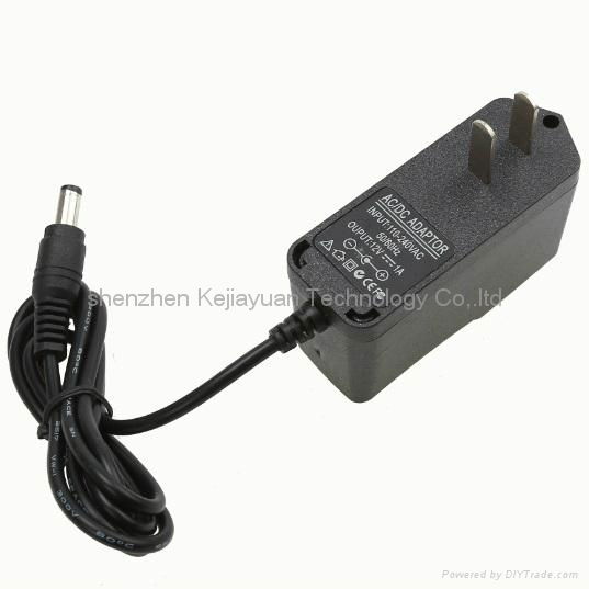 2016 American AC wall charger 12V 1A 5.5*2.1MM CONNECTOR 2