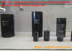 CW6 105℃ 6000hours snap-in aluminum electrolytic capacitor for charging point