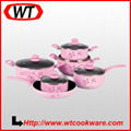 11pcs Aluminum Cookware Set