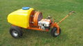 Mini wheel type self propelled air blast power sprayer WL-300A