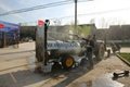 Tractor mounted type orchard air blast power sprayer WL-1200