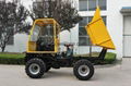 4WD diesel engine garden wheel type transporter