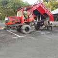 4WD articulated steering transporter tractor  