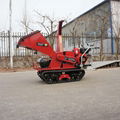 Mini Mobile Garden Wood Chipper with Pneumatic pruning 11