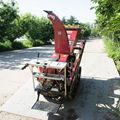 crawler type diesel engine leaf chipper shredder