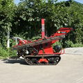 crawler type diesel engine leaf chipper shredder