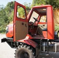 4WD articulated steering transporter tractor  