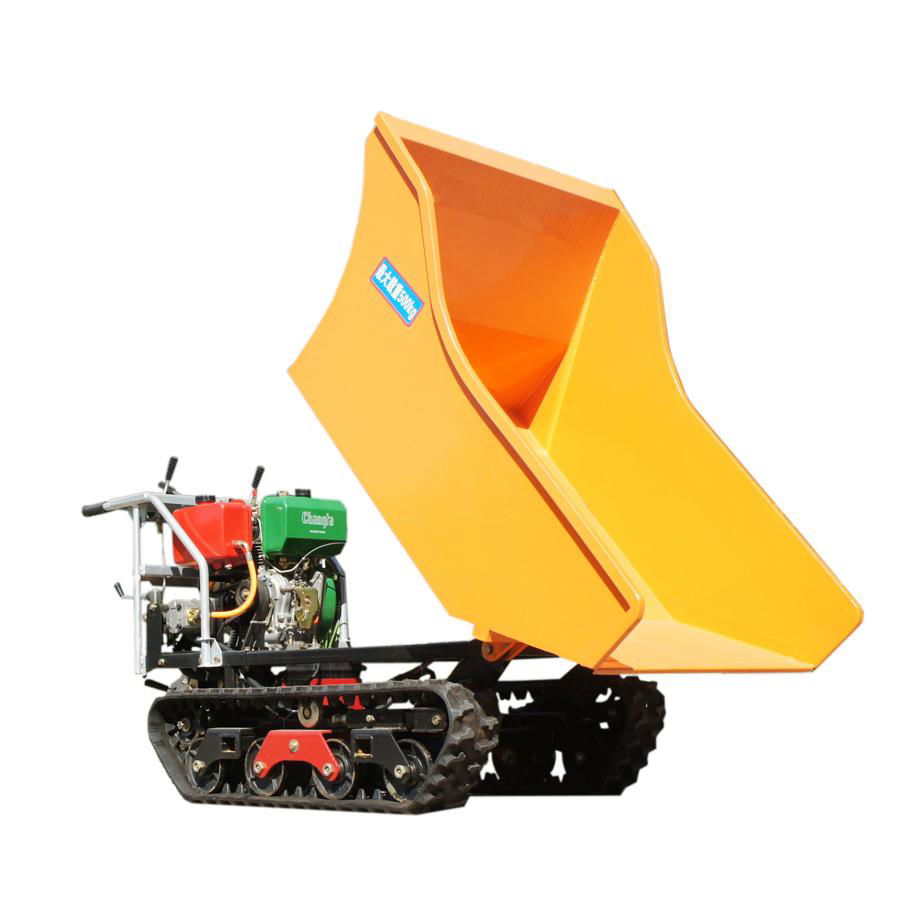 mini transporter crawler dumper for palm garden 2