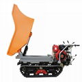 Mini Crawler type Pista Dumper with lift container 