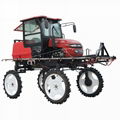 self propelled type wheat boom sprayer 