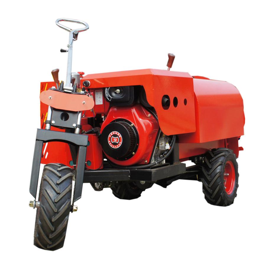 Mini wheel type  diesel engine garden air blast sprayer   