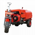 Mini wheel type  diesel engine garden air blast sprayer   