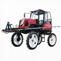 self propelled type wheat boom sprayer 