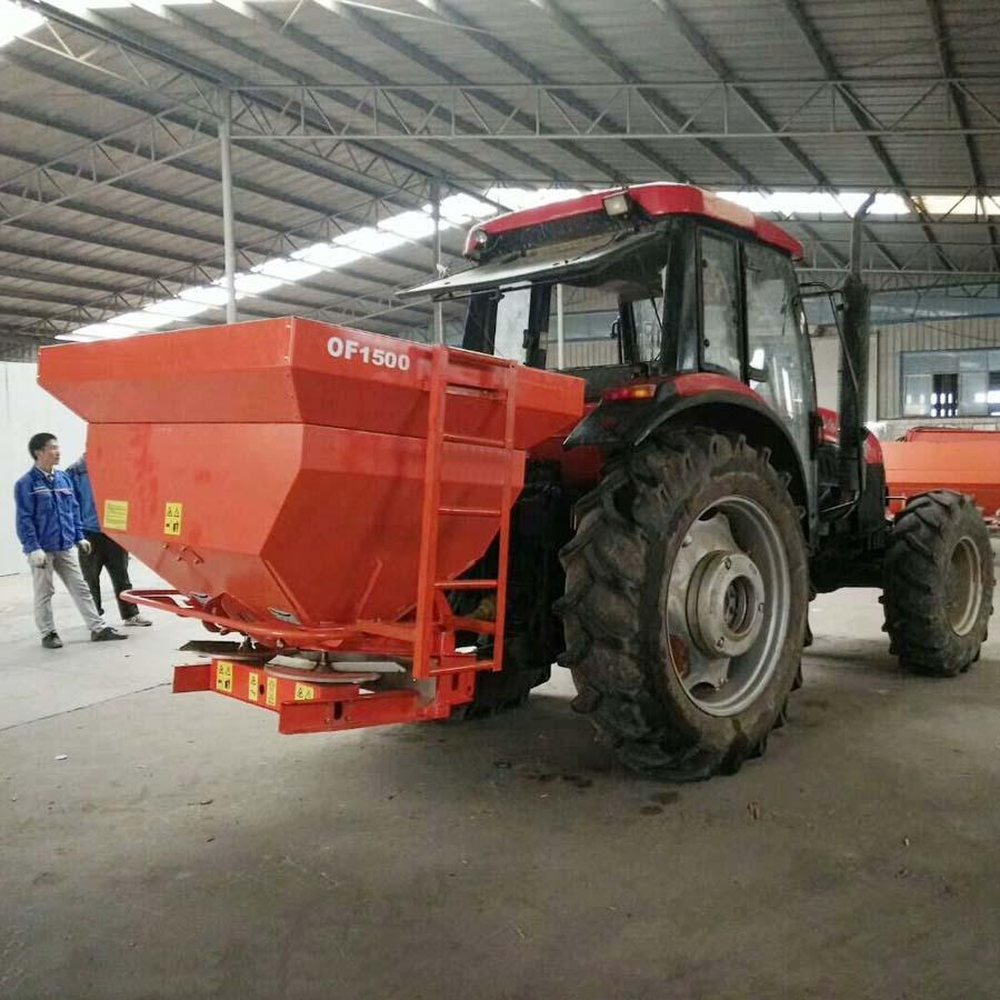 Stainless Steel Double Plate Fertilizer Spreader