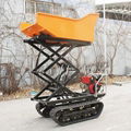  Crawler type dumper with lift container