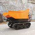  Crawler type dumper with lift container