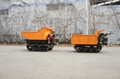  Crawler type dumper with lift container