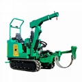 crawler Tree spade or tree transplanter used in Garden 1