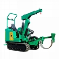 crawler Tree spade or tree transplanter used in Garden