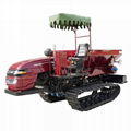 crawler type Muck spreader for spreading