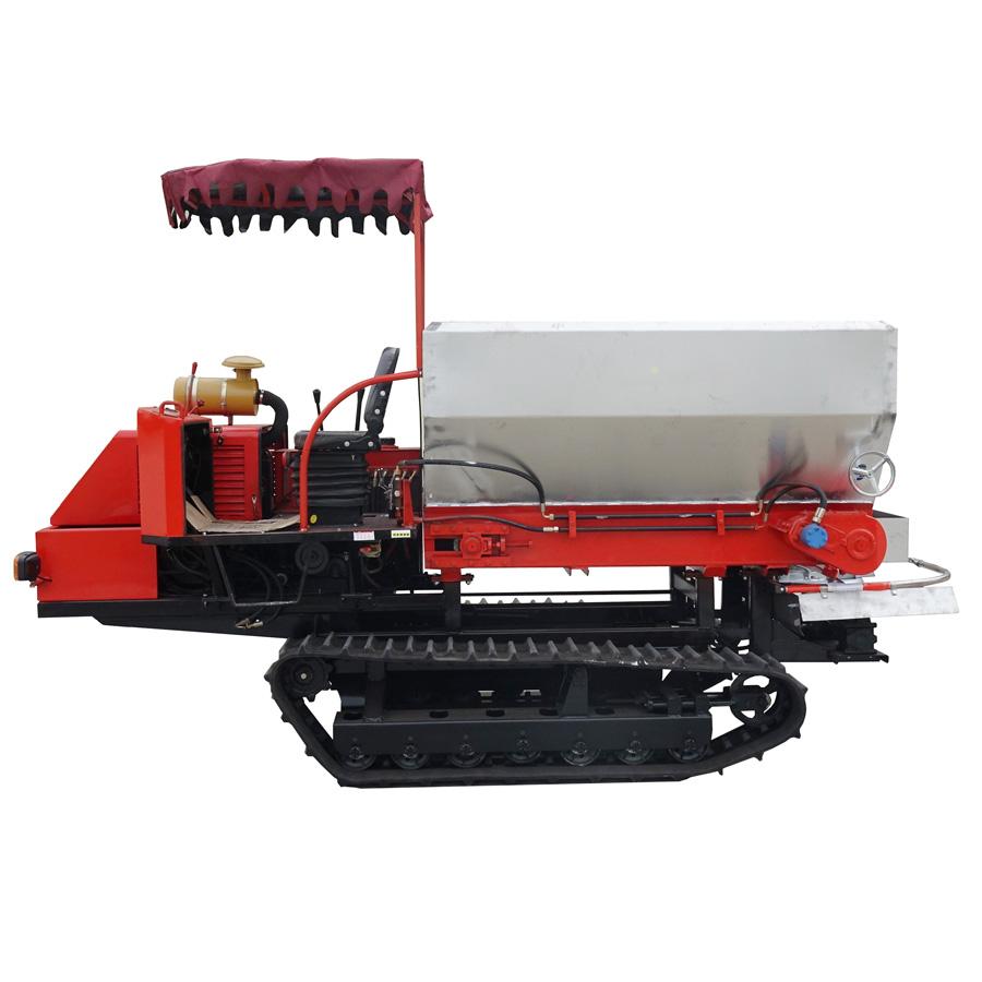 Tractor Mounted organic manure separator fertilizer drop spreader 3