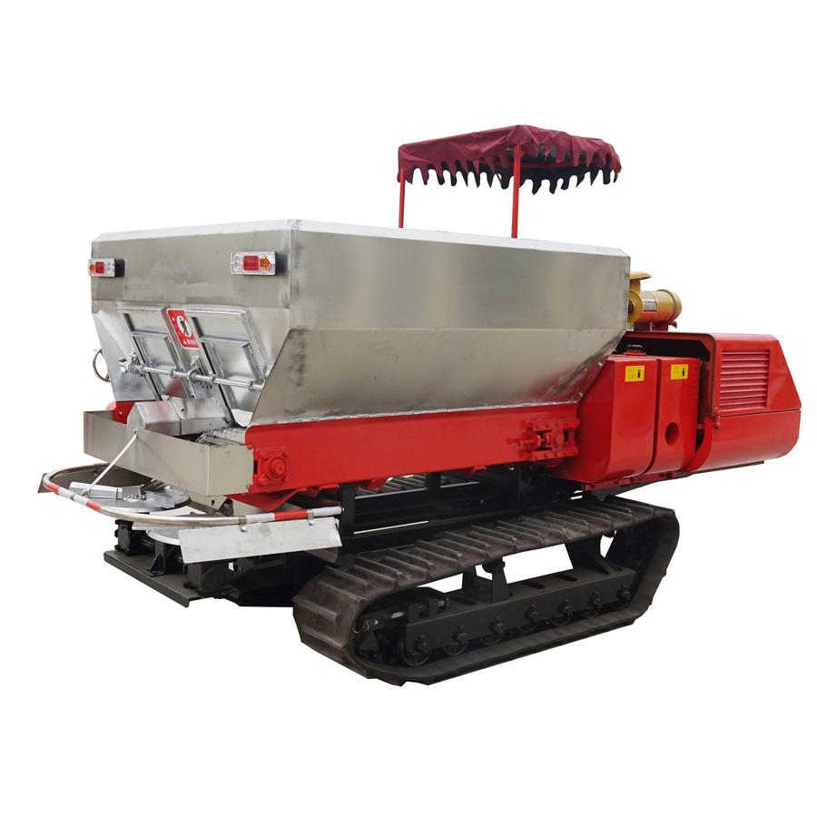 Tractor Mounted organic manure separator fertilizer drop spreader 4