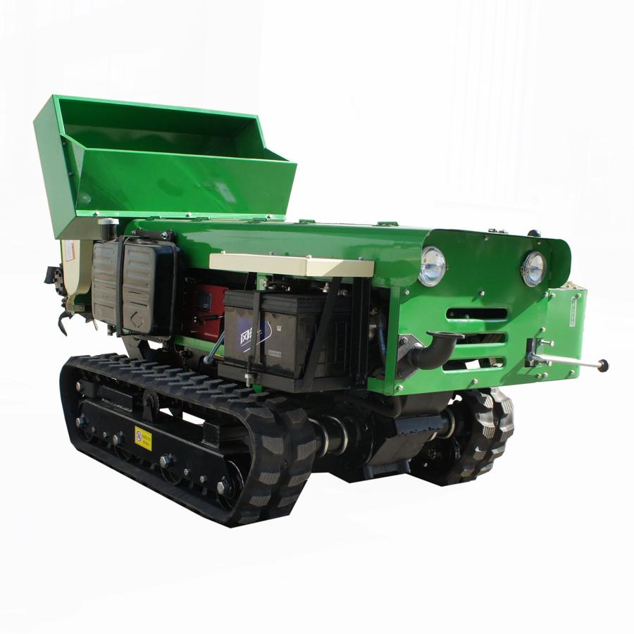 garden multifunction crawler tractor with power sprayer 3