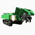 garden multifunction crawler tractor with power sprayer 5