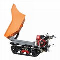 Mini Crawler type Dumper with lift container 