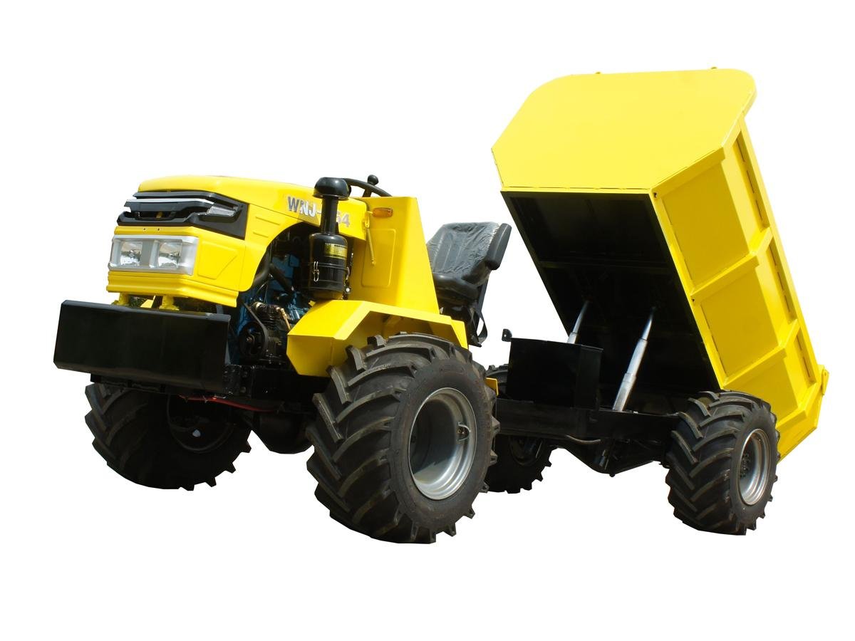 4WD articulated steering transporter tractor
