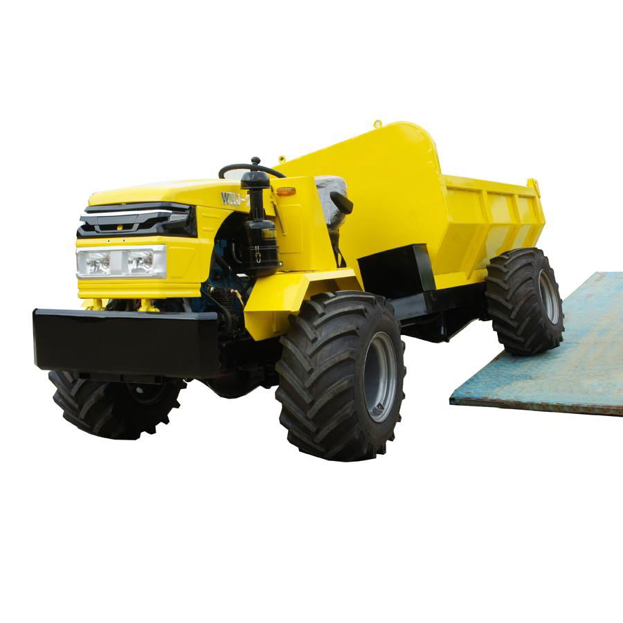 4WD articulated steering transporter tractor 2