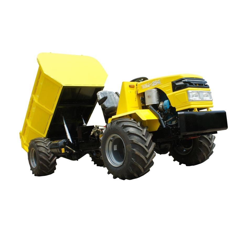 4WD articulated steering transporter tractor 3
