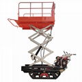 mini hydraulic lifting picking platform