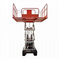 mini hydraulic lifting picking platform