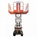 mini hydraulic lifting picking platform