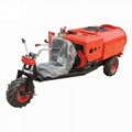 min three wheel orchard air blast power sprayer