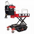 multifunction crawler garden electric work platform 