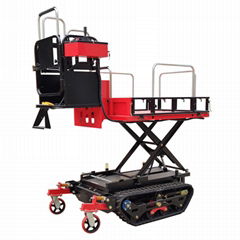 multifunction crawler garden electric work platform