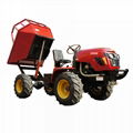 palm garden Agricultural articulated transporter tractor 4